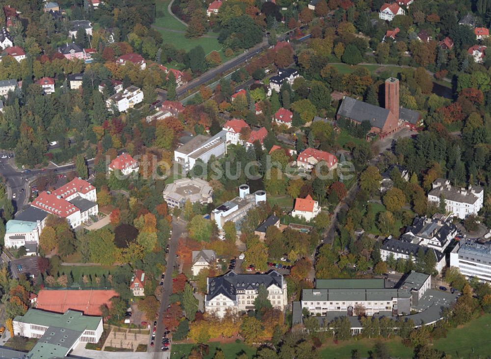 Luftbild Berlin - BERLIN im Bereich der Löhleinstrasse, Hittorfstrasse, Vant-Hoff-Strasse in Berlin-Dahlem