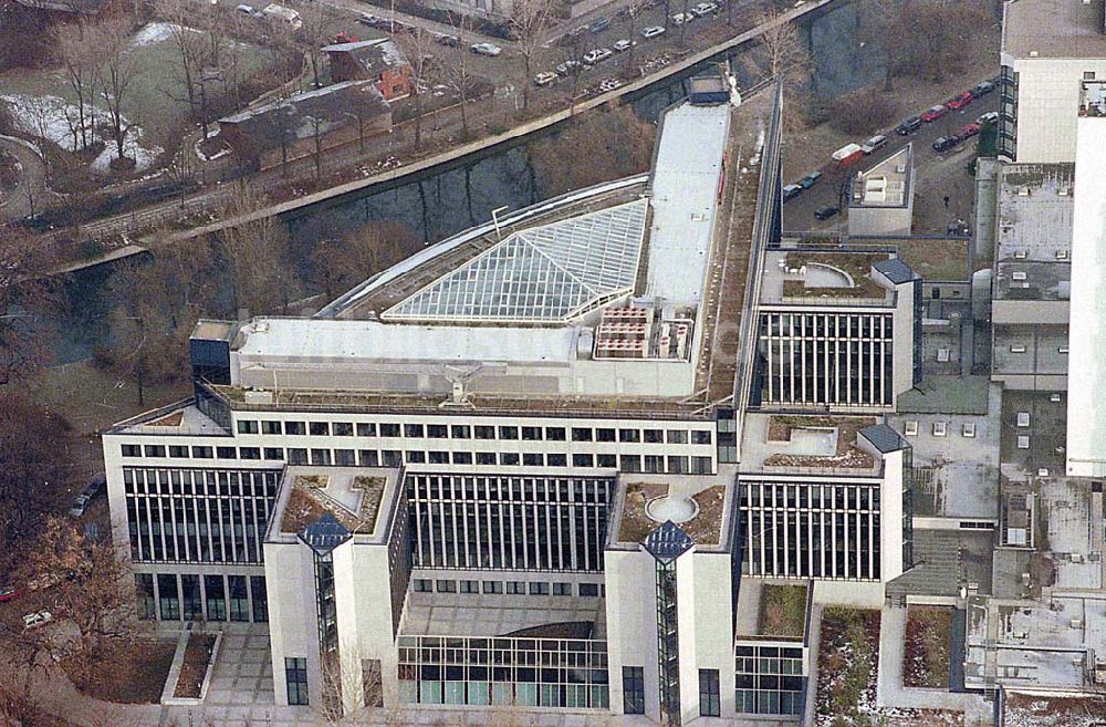 Luftaufnahme Berlin - 21.12.1995 Berlin Charlottenburg, Hotel Intercontinental