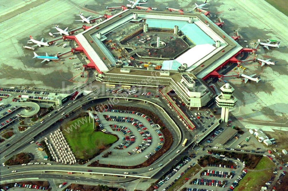 Luftbild Berlin / Tegel - Berlin Flughafen Tegel