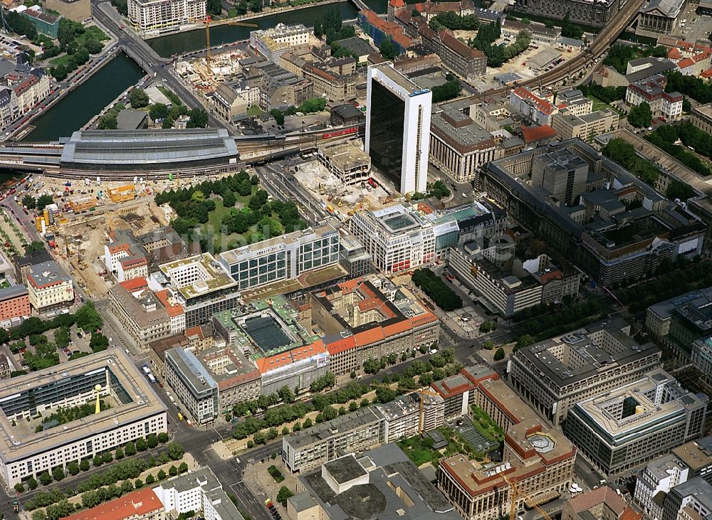 Luftbild Berlin - Berlin Friedrichstraße