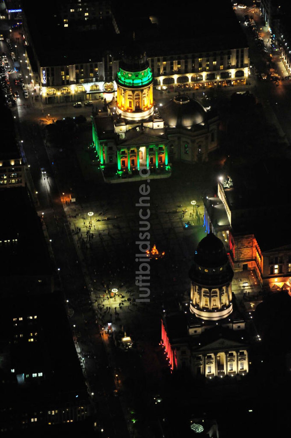 Berlin von oben - Berlin Gendarmenmarkt Festival of Lights