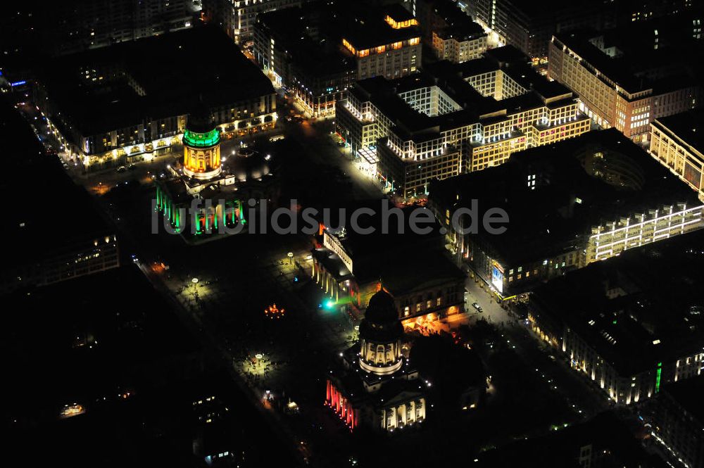 Berlin aus der Vogelperspektive: Berlin Gendarmenmarkt Festival of Lights