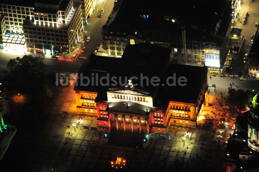 Luftaufnahme Berlin - Berlin Gendarmenmarkt Festival of Lights