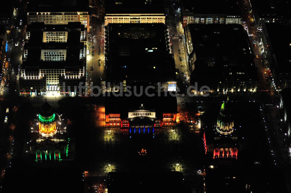 Berlin aus der Vogelperspektive: Berlin Gendarmenmarkt Festival of Lights