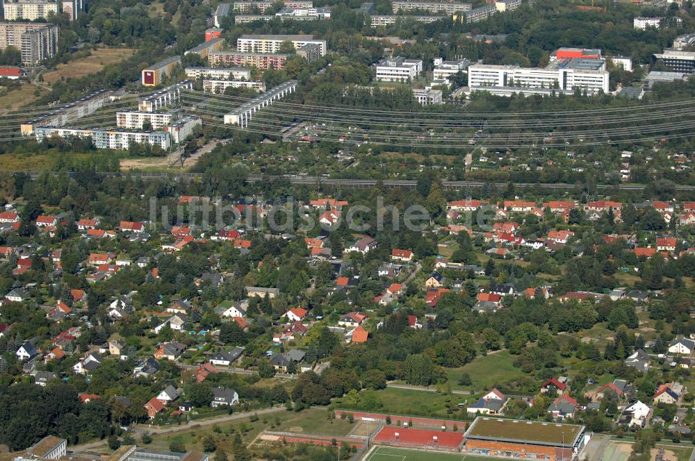 Luftbild Berlin - Berlin-Karow und Berlin-Buch