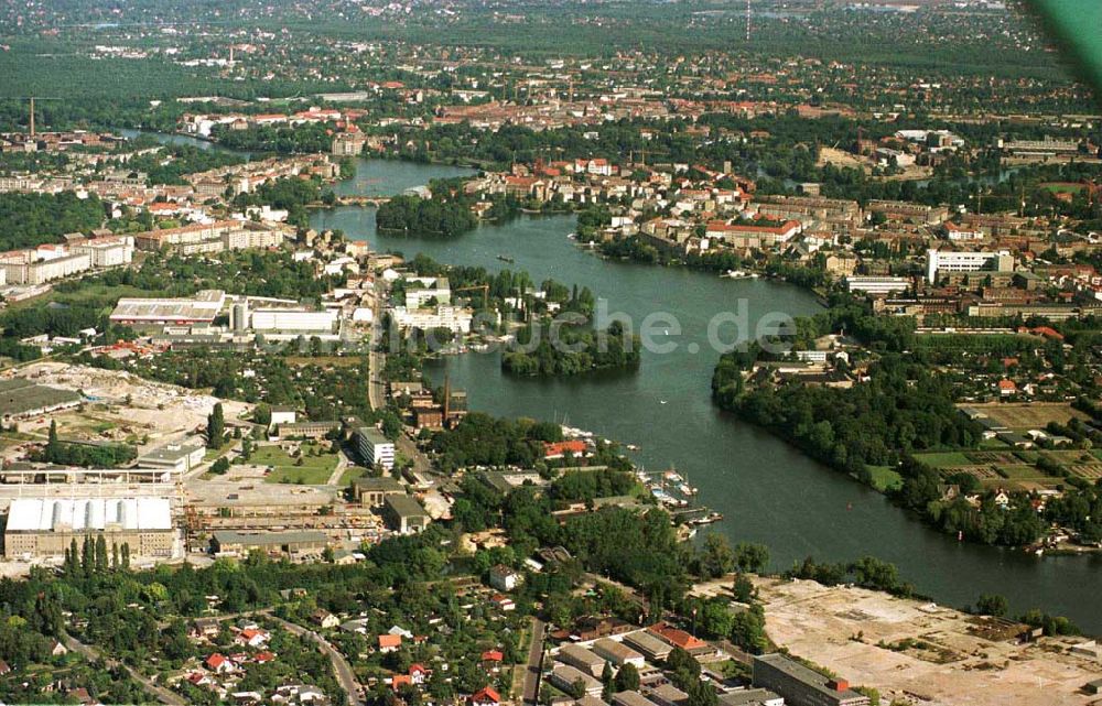 Luftbild Berlin - Köpenick - Berlin - Köpenick / Oberschöneweide