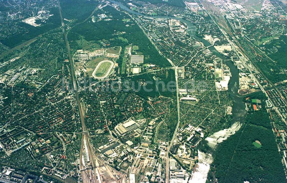 Berlin - Köpenick von oben - Berlin - Köpenick und Schöneweide aus 10000 ft Höhe