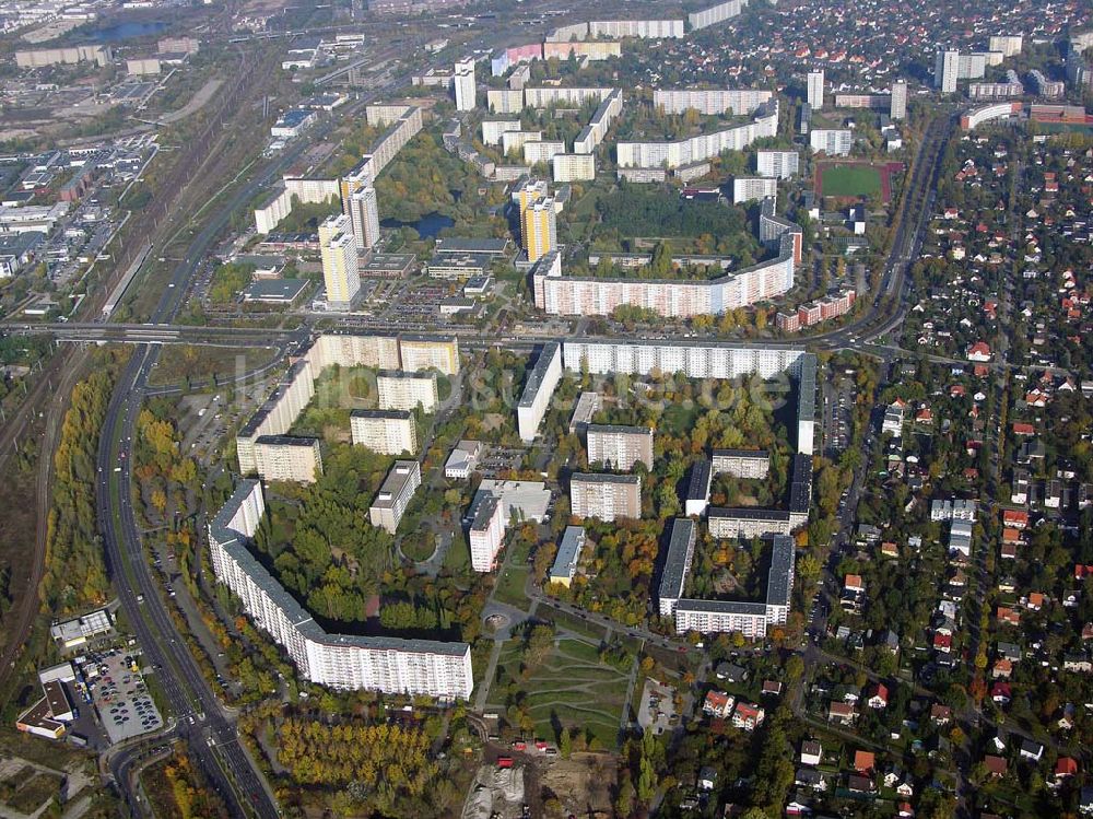 Luftaufnahme Berlin - Marzahn - Berlin-Marzahn