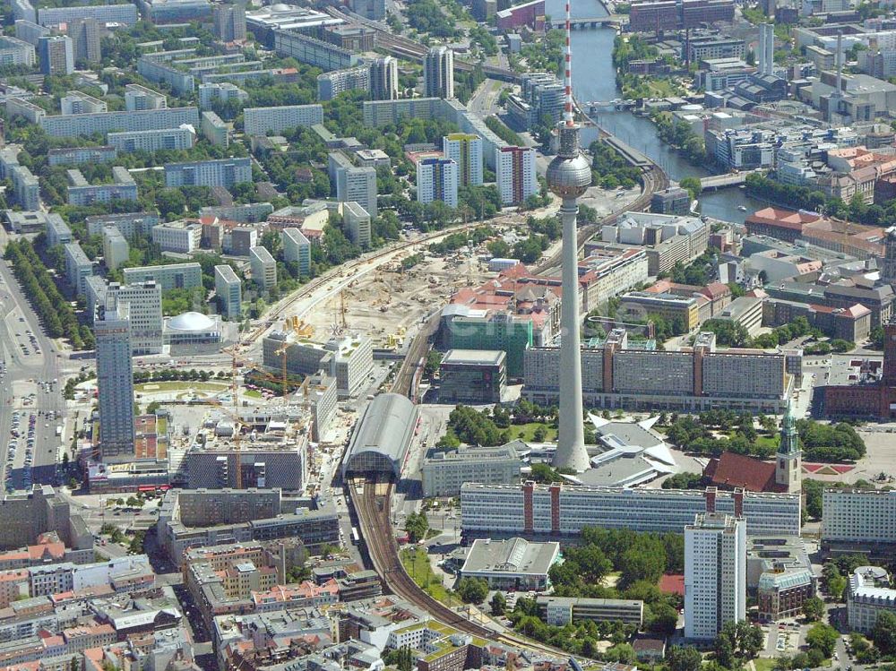 Luftbild Berlin - Berlin-Mitte