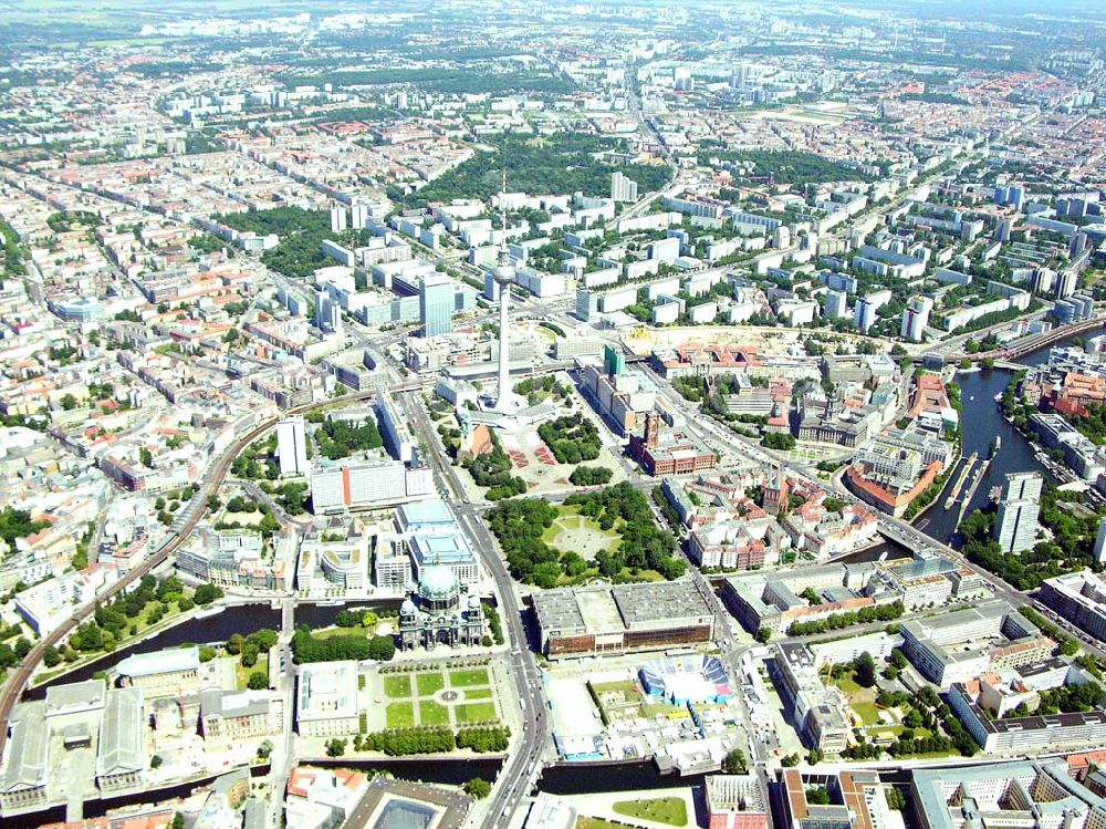 Luftbild Berlin - Berlin-Mitte