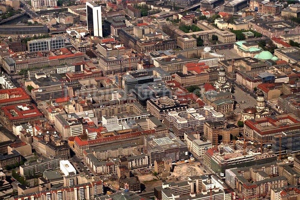 Luftaufnahme Berlin - Berlin - Mitte / Stadtzentrum mit der Friedrichstraße