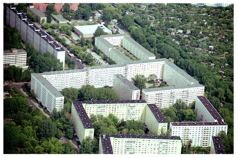 Luftbild Berlin Lichtenberg - Berlin, der PRIMA Wohnbau Gesellschaft,