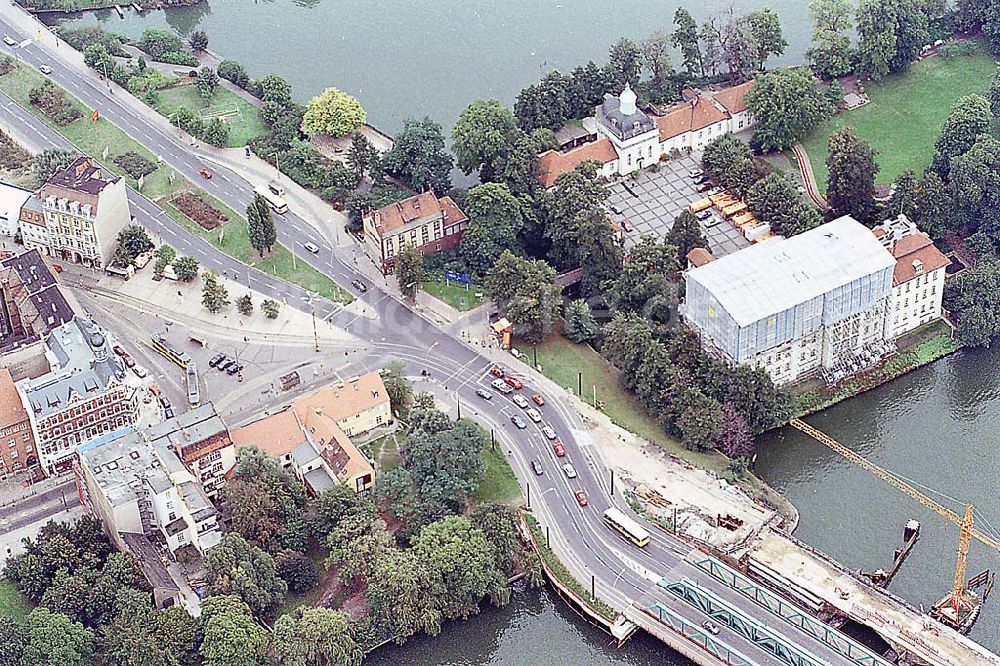 Berlin Köpenick aus der Vogelperspektive: 24.09.1995 Berlin, Stadtzentrum Köpenick