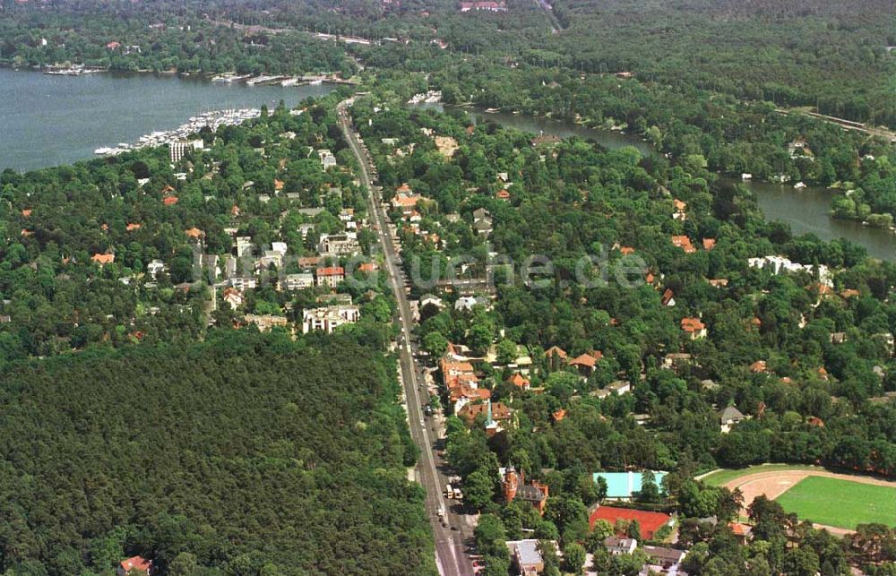 Luftbild Berlin - Wannsee - Berlin - Wannsee