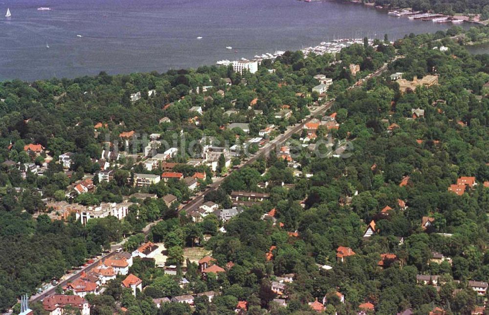 Luftaufnahme Berlin - Wannsee - Berlin - Wannsee