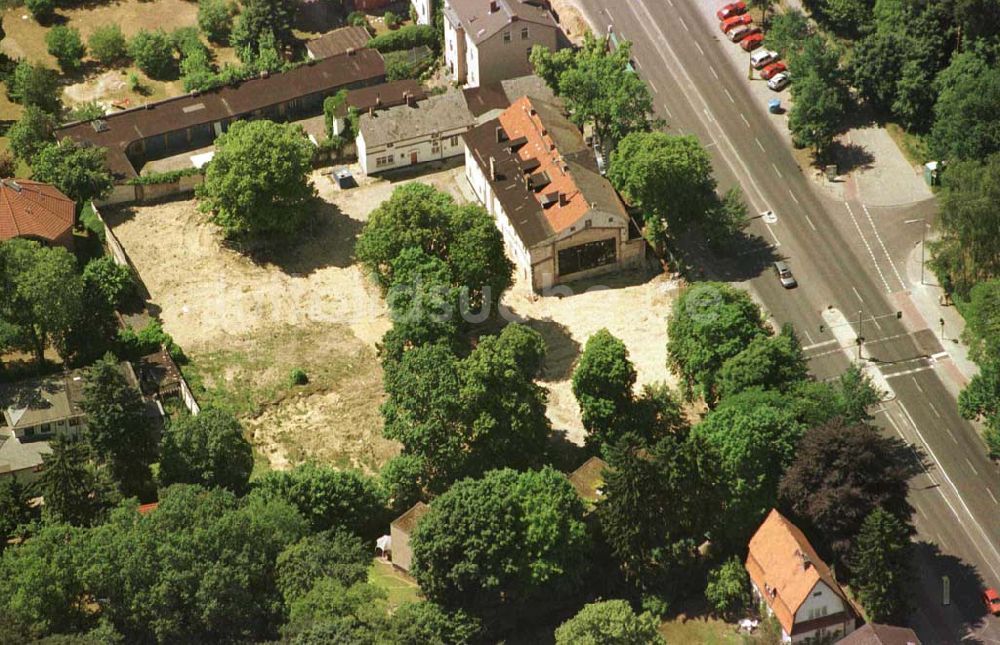 Luftaufnahme Berlin - Wannsee - Berlin - Wannsee / Baustelle Königsstraße