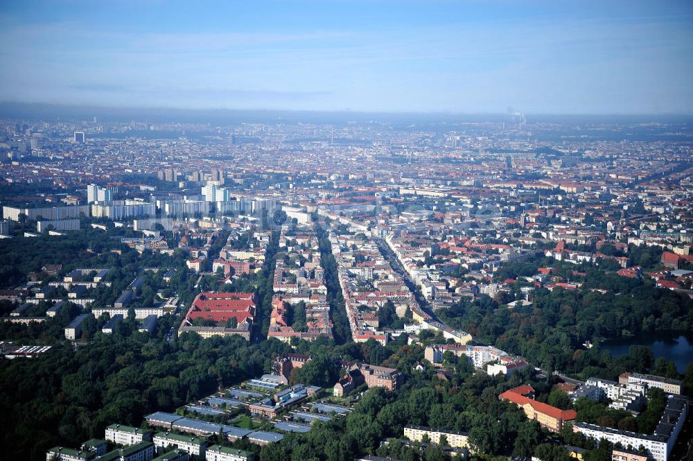 Berlin Weißensee aus der Vogelperspektive: Berlin-Weißensee im Überblick