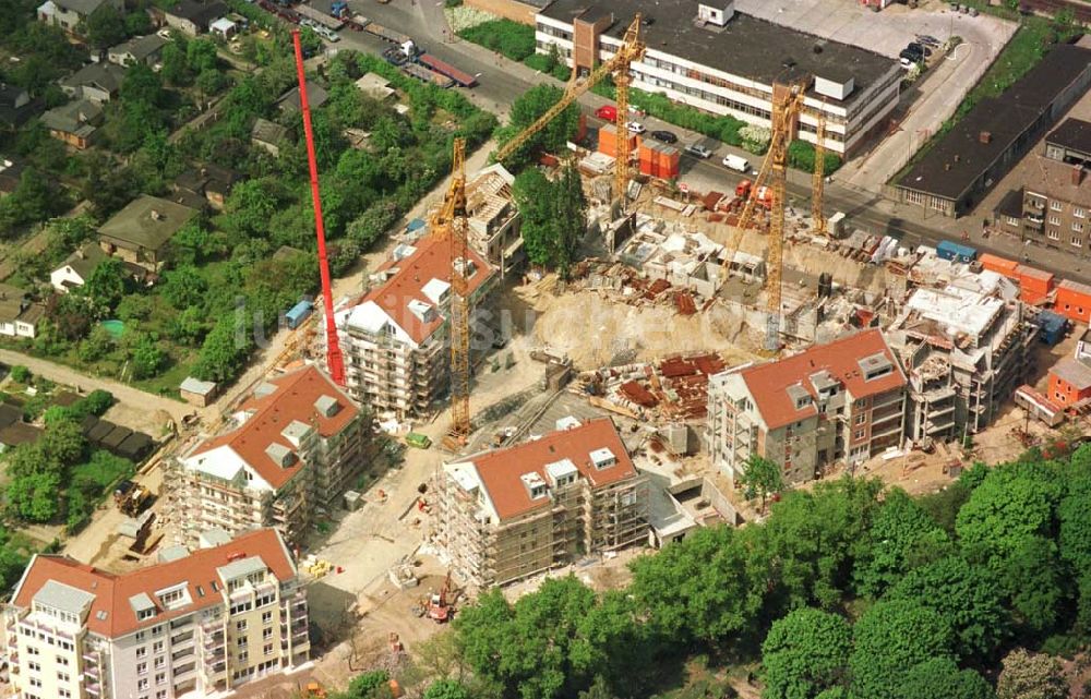 Luftbild Berlin - 23.06.94 Berlin, Wohnsiedlungsbau Seddinerstraße