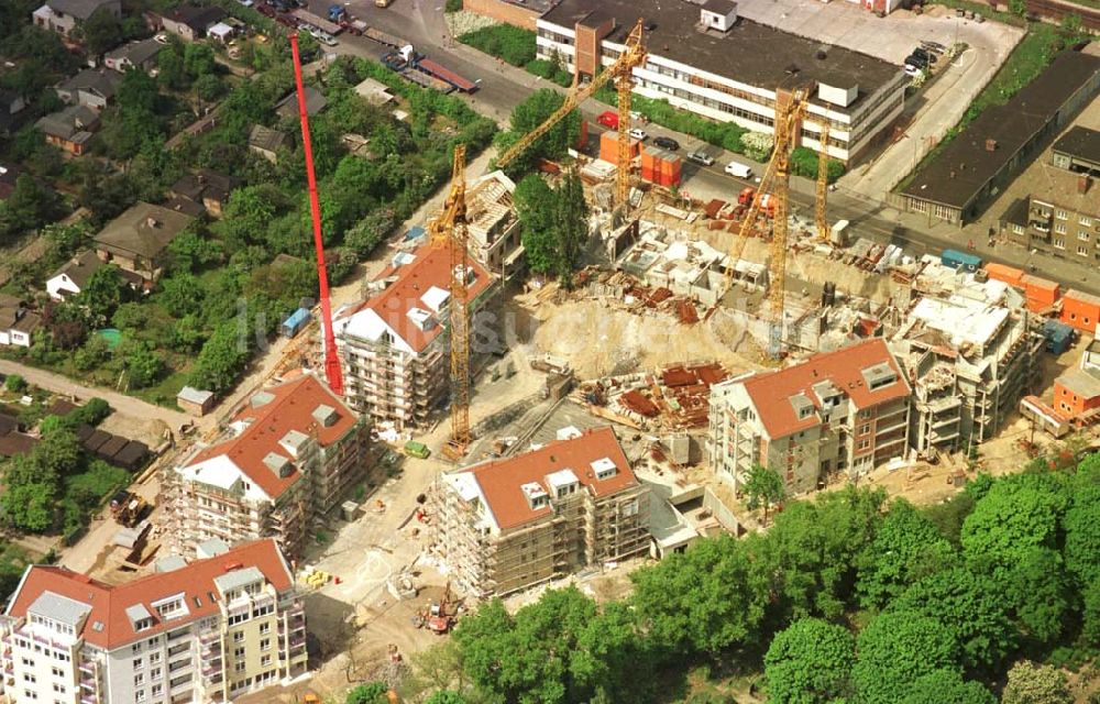 Luftbild Berlin - 23.06.94 Berlin, Wohnsiedlungsbau Seddinerstraße