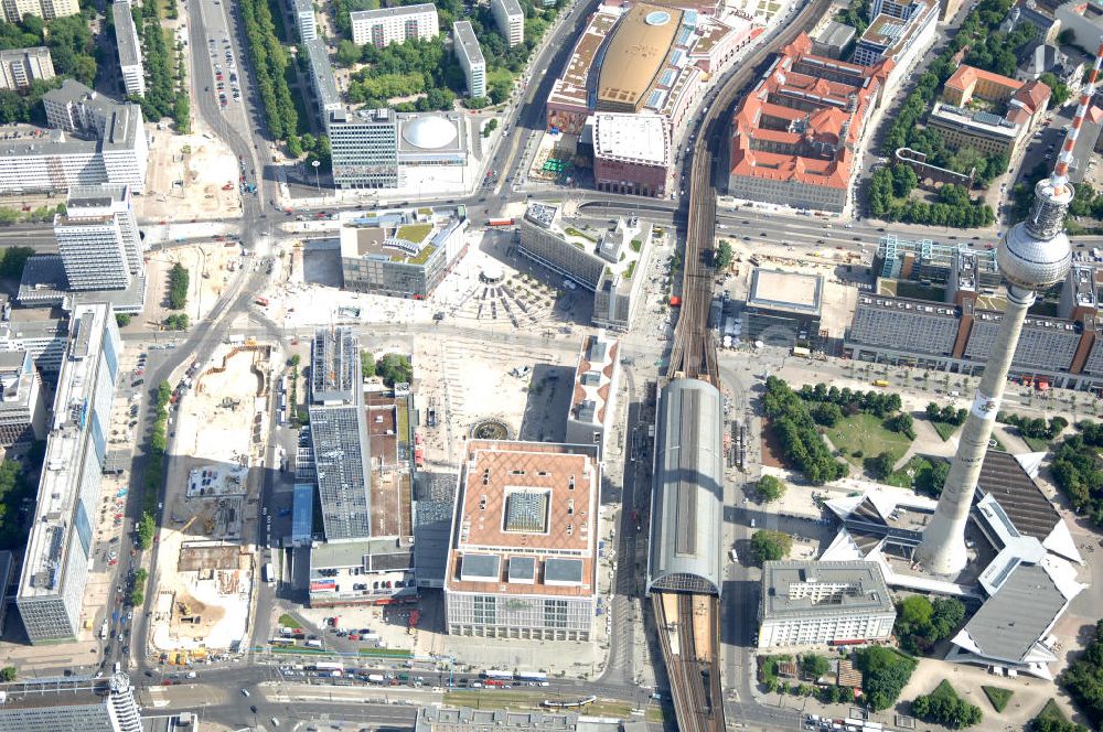 Berlin von oben - Berliner Alexanderplatz