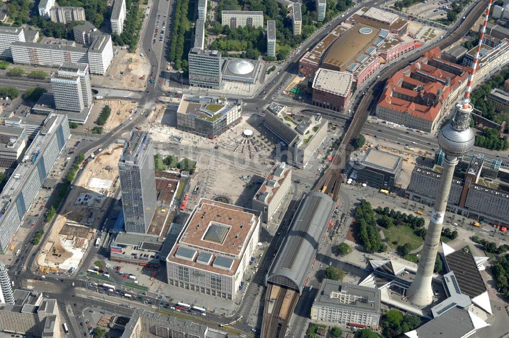 Luftbild Berlin - Berliner Alexanderplatz