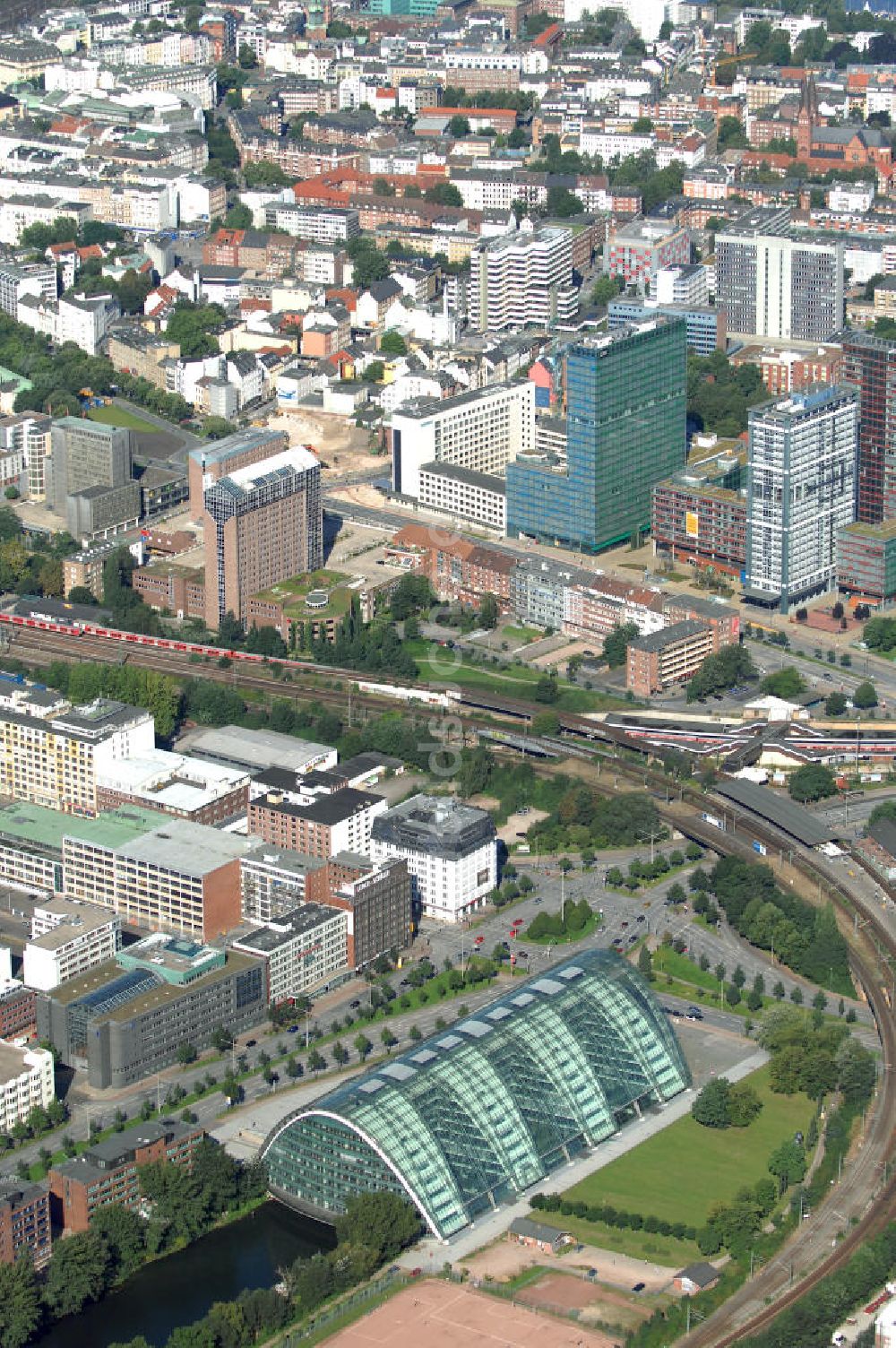 Luftaufnahme Hamburg - Berliner Bogen Hamburg