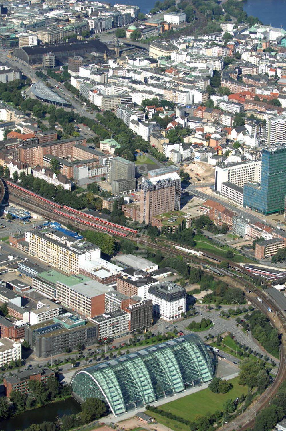 Hamburg aus der Vogelperspektive: Berliner Bogen Hamburg