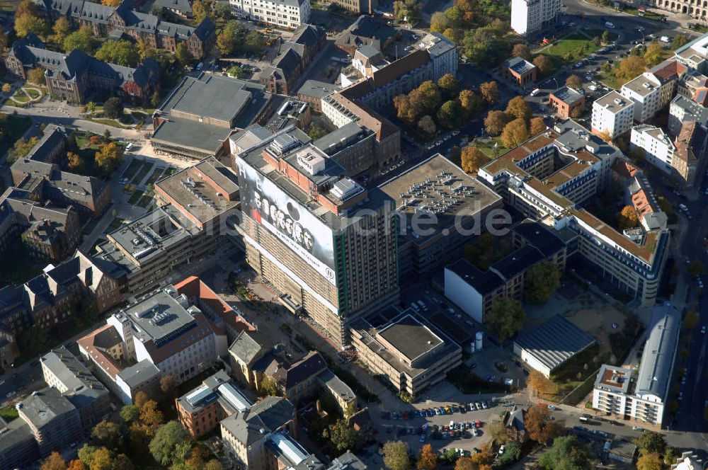 Luftbild Berlin - Berliner Charite in Mitte