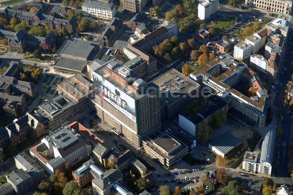 Luftaufnahme Berlin - Berliner Charite in Mitte