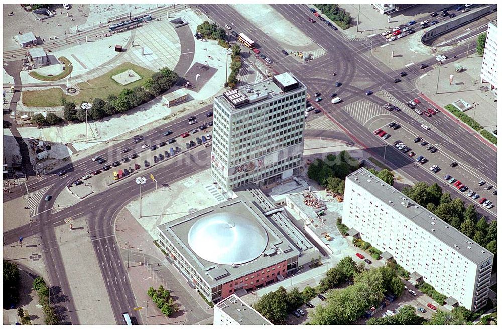 Luftbild Berlin Mitte - Berliner Congress Centrum beim Alexanderplatz