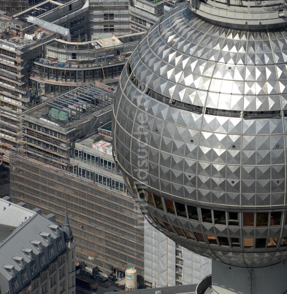 Berlin von oben - Berliner Fernsehturm