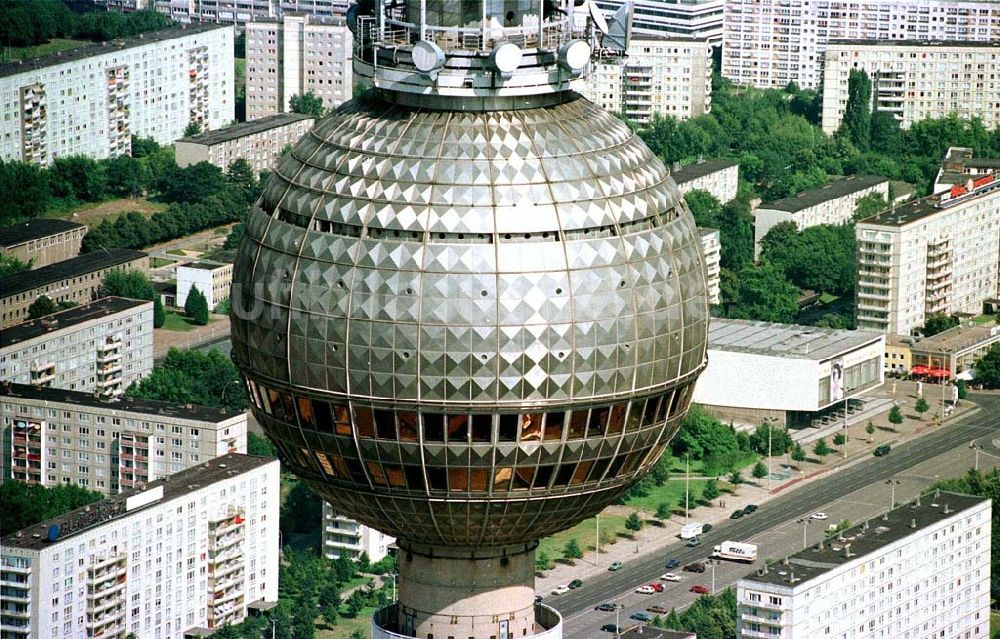 Berlin aus der Vogelperspektive: Berliner Fernsehturm