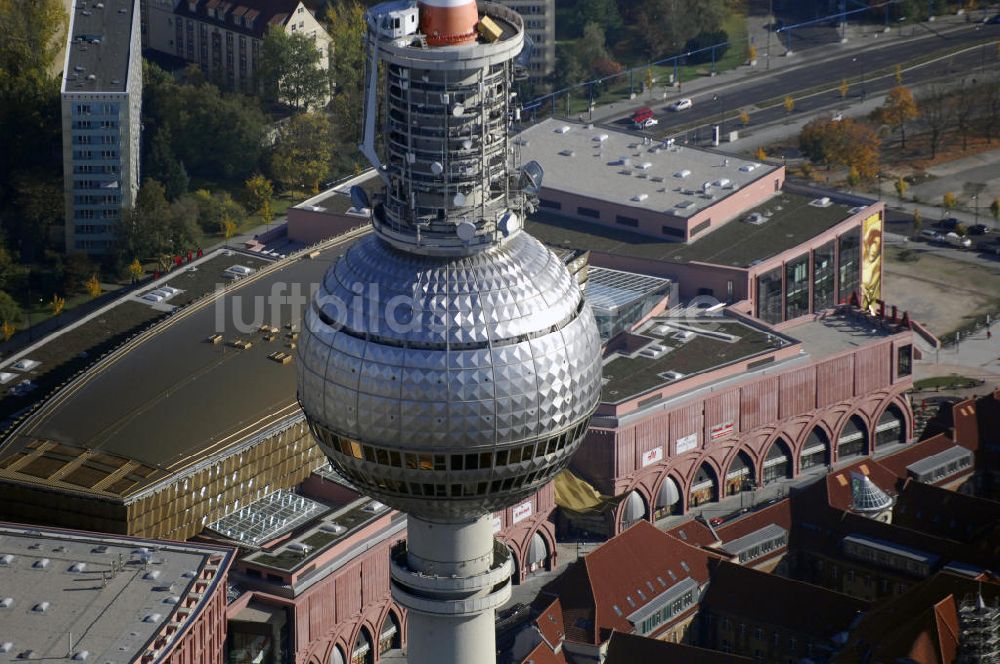 Berlin von oben - Berliner Fernsehturm