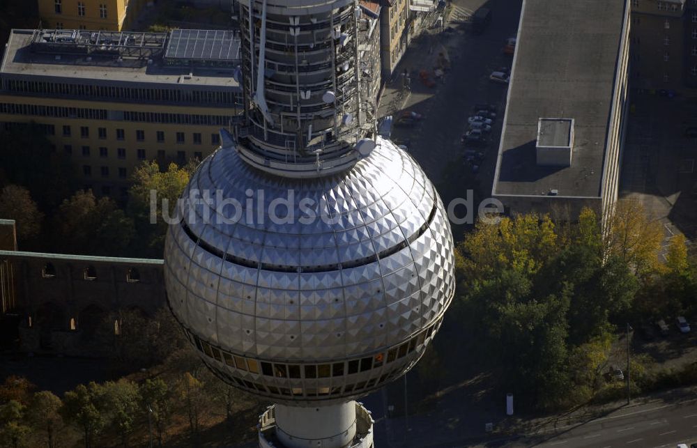 Berlin aus der Vogelperspektive: Berliner Fernsehturm