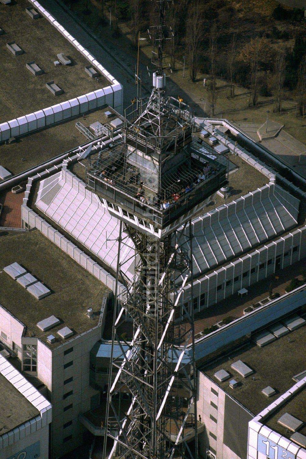 Luftaufnahme Berlin - Charlottenburg - Berliner Funkturm