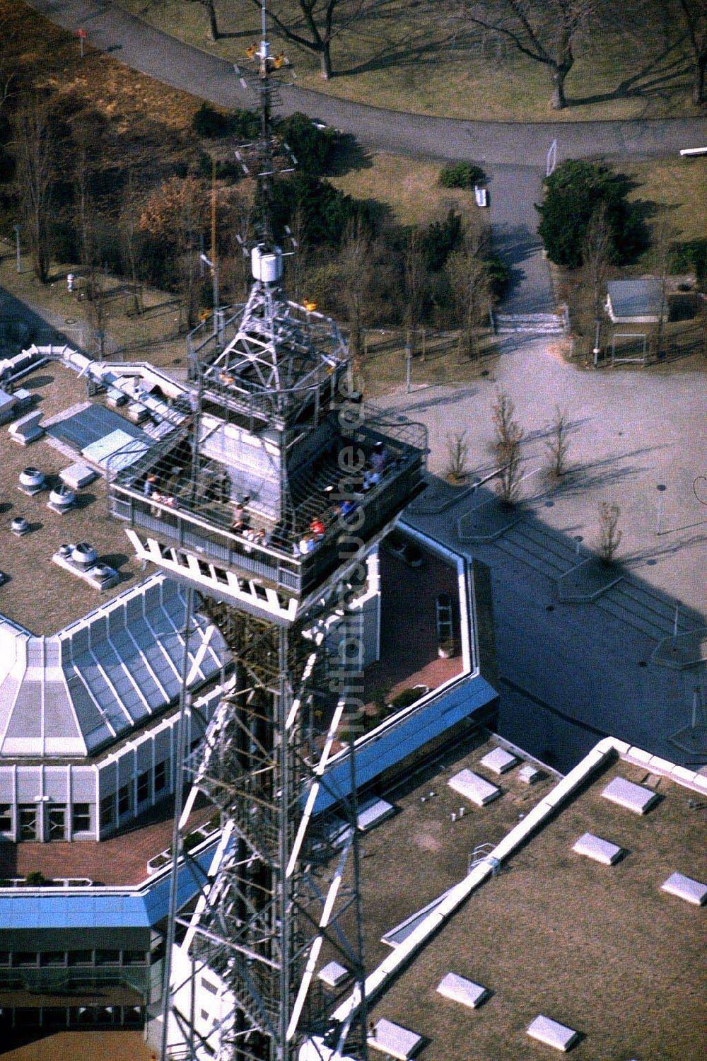 Berlin - Charlottenburg von oben - Berliner Funkturm