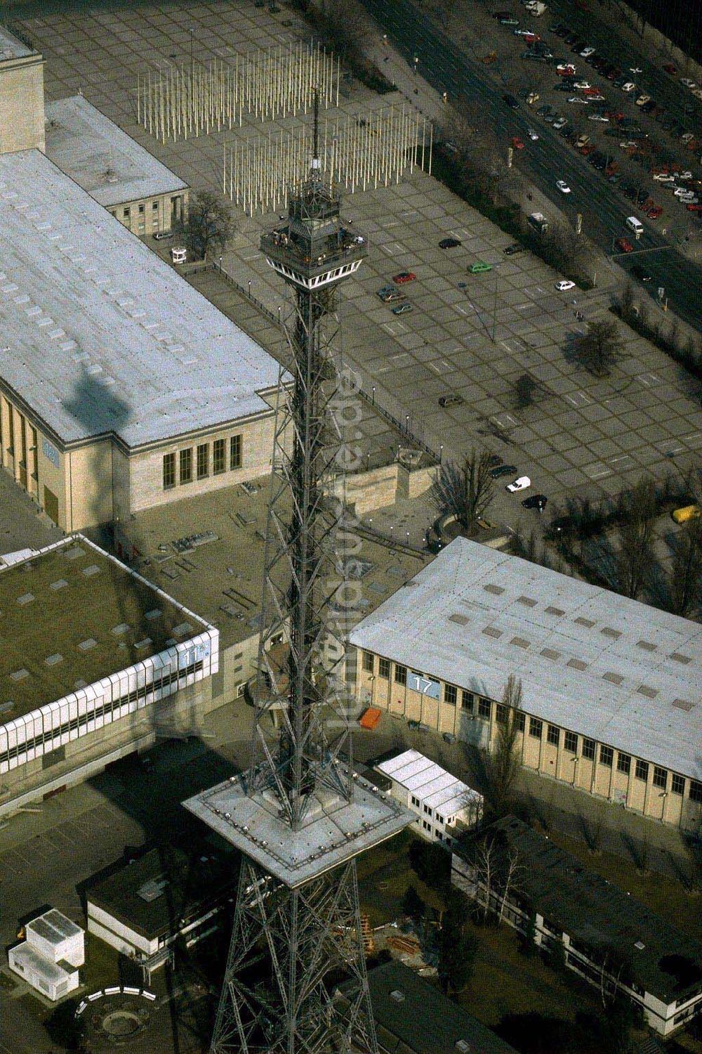 Luftbild Berlin - Charlottenburg - Berliner Funkturm