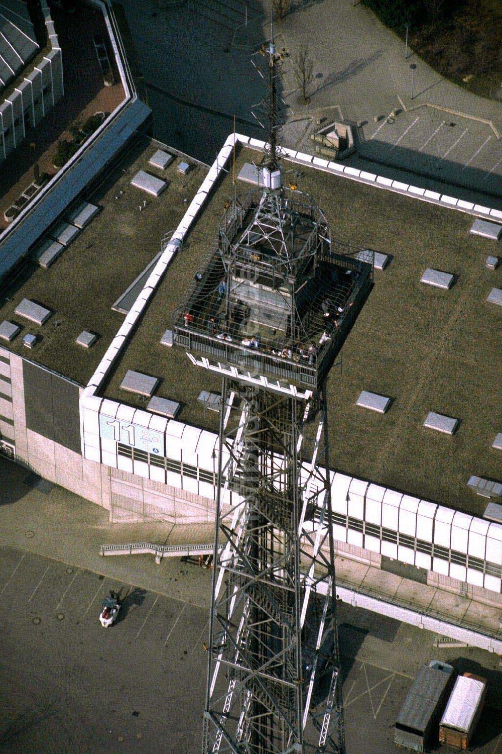 Luftaufnahme Berlin - Charlottenburg - Berliner Funkturm