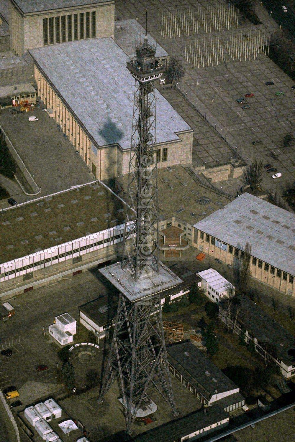 Berlin - Charlottenburg von oben - Berliner Funkturm