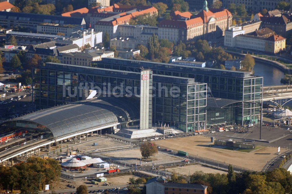 Berlin von oben - Berliner Hauptbahnhof