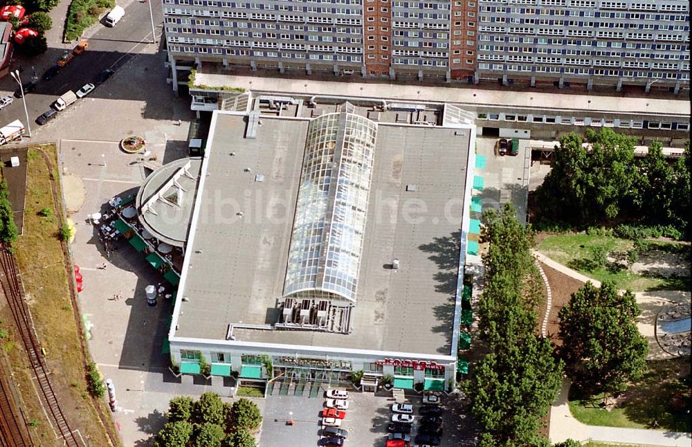 Berlin Mitte von oben - Berliner Markthalle am Alexanderplatz