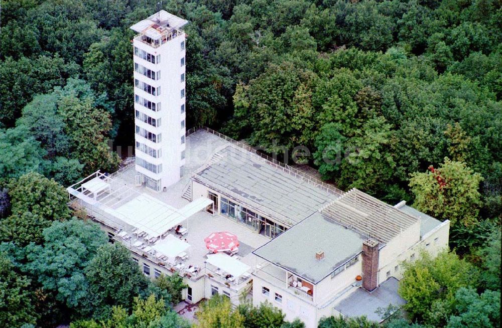 Berlin-Köpenick aus der Vogelperspektive: Berliner Müggelturm.