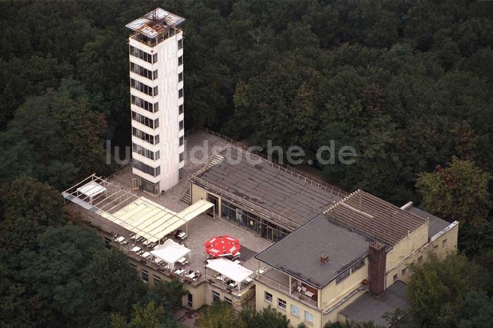 Luftbild Berlin - Köpenick - Berliner Müggelturm.