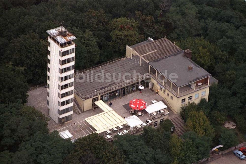 Luftaufnahme Berlin - Köpenick - Berliner Müggelturm.