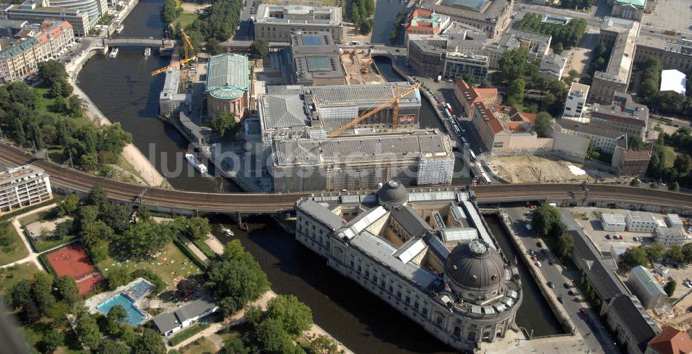 Luftaufnahme Berlin - Berliner Museumsinsel