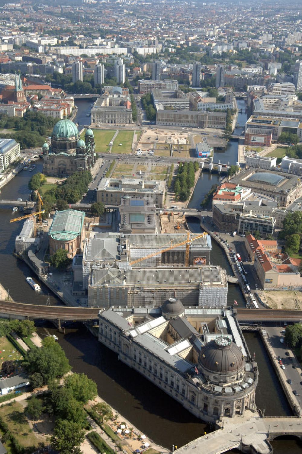 Berlin von oben - Berliner Museumsinsel