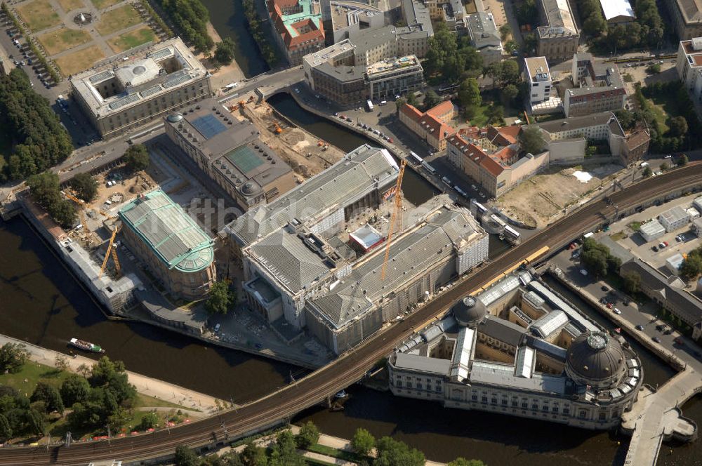 Luftbild Berlin - Berliner Museumsinsel