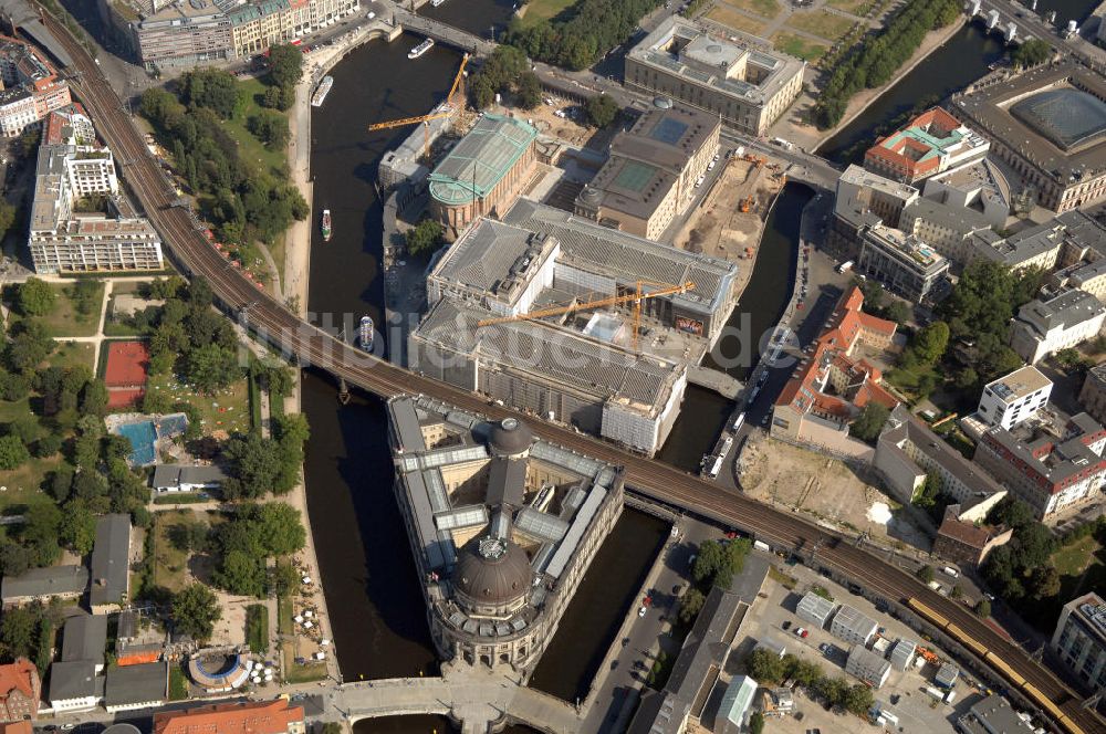 Luftaufnahme Berlin - Berliner Museumsinsel