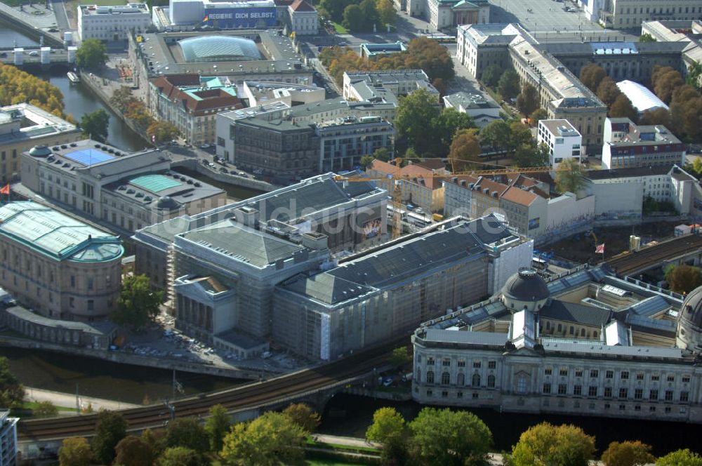 Luftbild Berlin - Berliner Museumsinsel