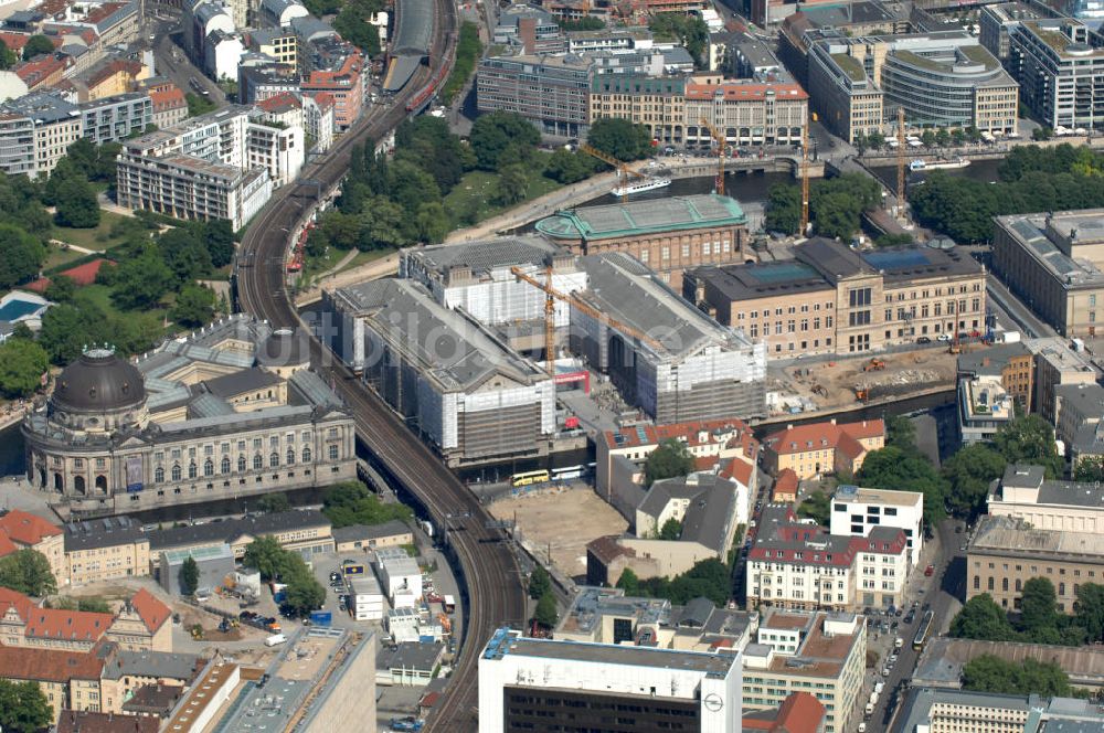 Berlin von oben - Berliner Museumsinsel